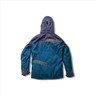 Bright blue ski jacket back(001)